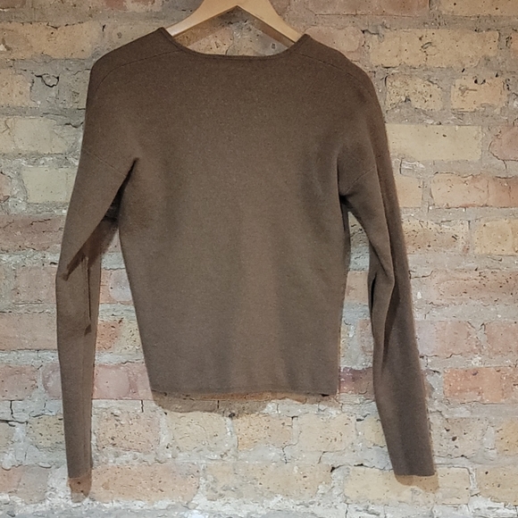 tibi v neck sweater